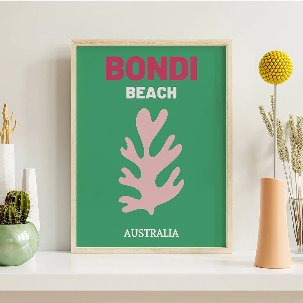 Reisposters in Kleurrijke Prints - Moderne Wanddecoratie Voor Elke Ruimte - Steden - populaire vakantie bestemmingen