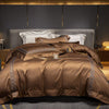 Sunstone Reves Duvet Cover Set - Egyptisch Katoen | Luxe Egyptisch katoen - Warme aardetinten - Comfort en stijl gecombineerd