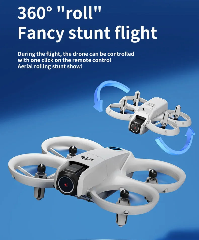 AeroPro i 8K UHD Professionele Drone 5G GPS Opvouwbare RC 18000M | Drone | Brushless Drone met Hindernisvermijding & Afstandsbediening