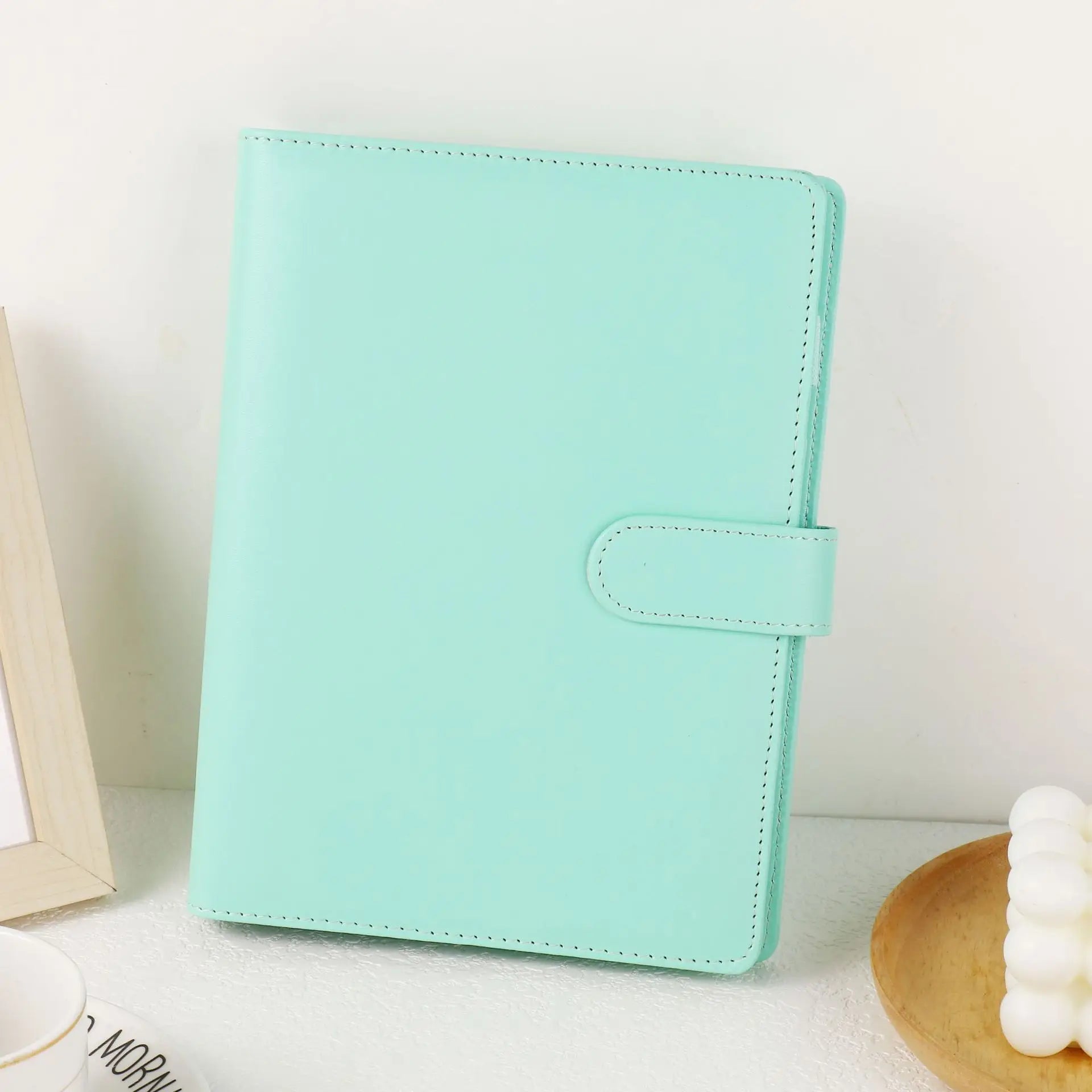 A5 PU lederen binder in macaronkleuren | Planner | DIY fotoalbum en agenda in één