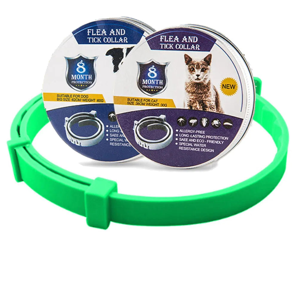 SafeGuard - Vlooien- en Tekenhalsband voor Honden & Katten | 8 Maanden Bescherming