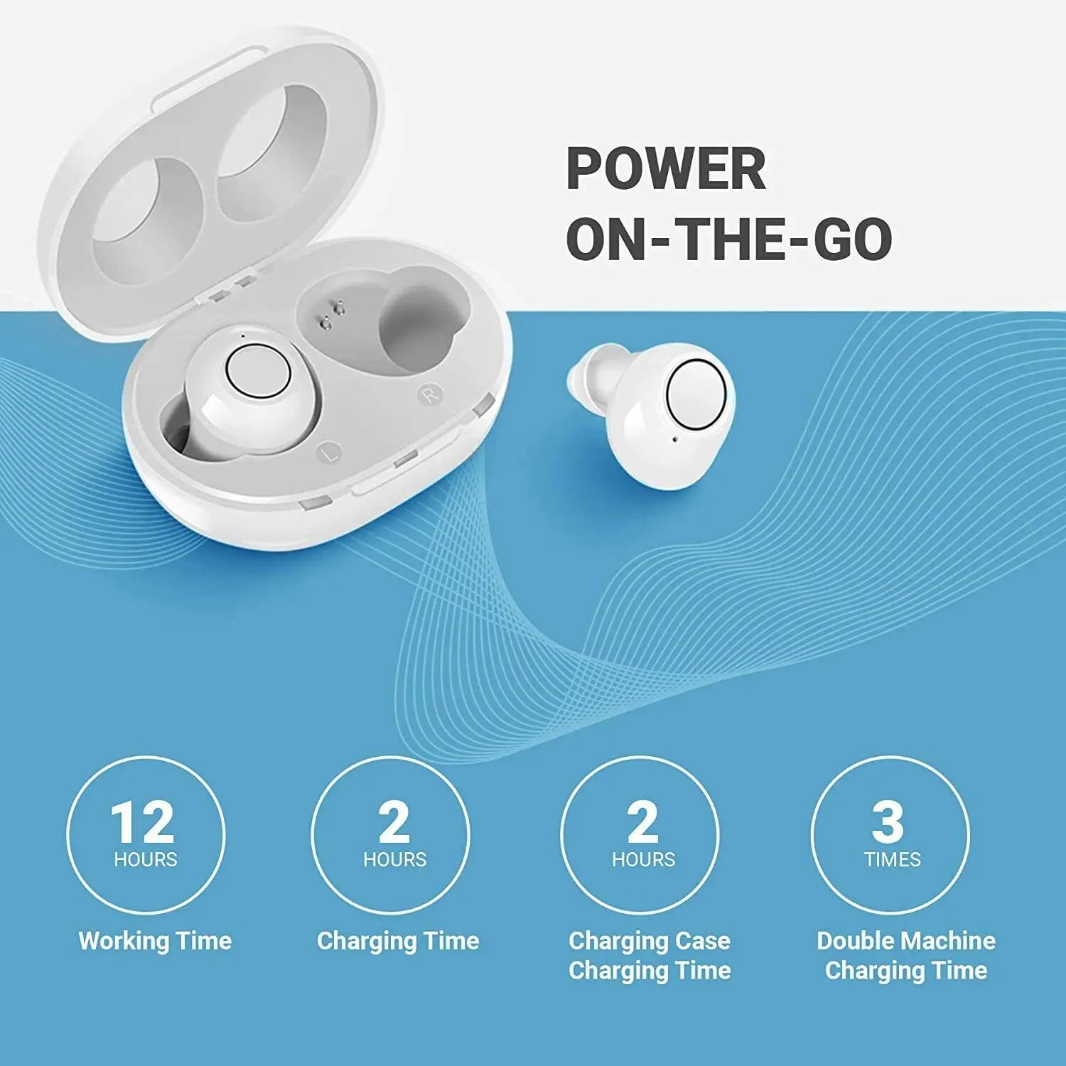 Bluetooth Hoortoestellen met App | Gehoorapparaat | Geavanceerde Hoortoestellen met App-bediening