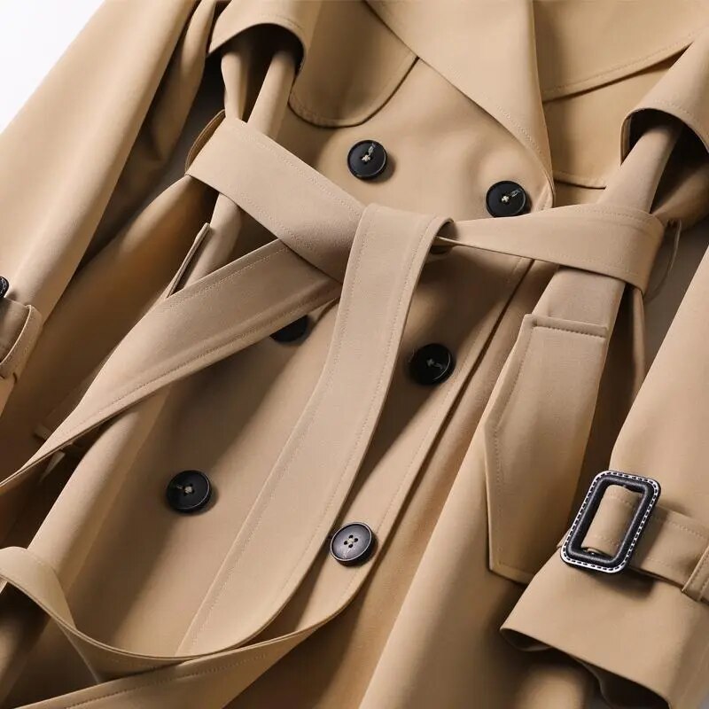 Dames Luxe Trenchcoat