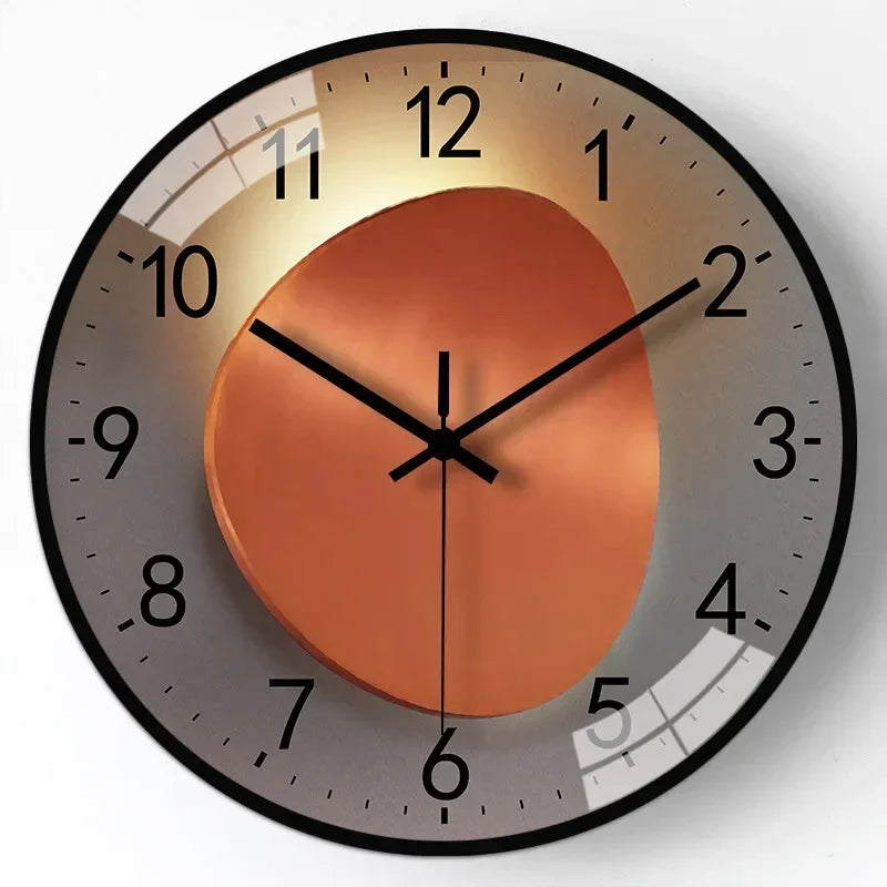 SilentTime Wandklok - Klassiek Ontwerp met Tijdloze Charme - Elegant, Stille en Perfect voor Elke Kamer