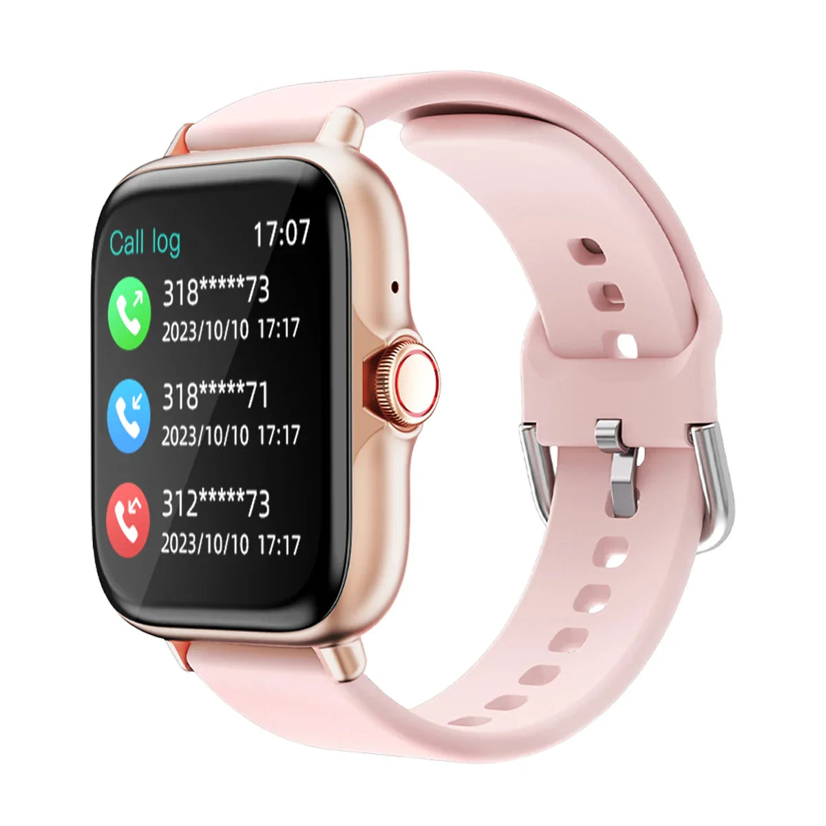 Waterdichte Smartwatch 1.83 Inch met Slaapmonitoring, Berichtenfunctie en Hartslagmeter – Geschikt voor iPhone en Android Smartphones