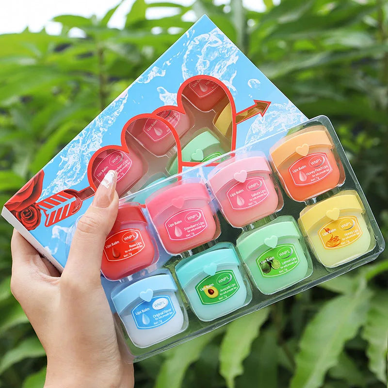 Fruit Series Lip Balm Set | Verfrissend en Hydraterend voor Droge Lippen en Langdurige Vochtinbreng