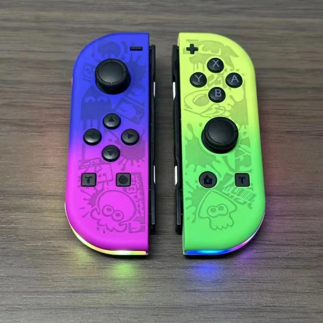 Draadloze Bluetooth LED Joystick voor Nintendo Switch – Controllers in Unieke Kleuren