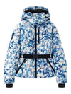 Visconte Dames Winterparka – Gewatteerde Parka met Capuchon, Hoge Taille, Winddicht, Warme Winterjas met Riem, Zwart