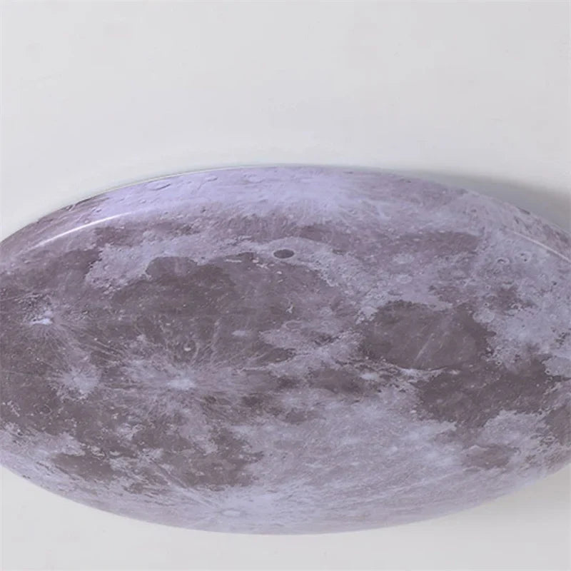 MoonAura Maan LED Lamp | Dimbaar | Ø26-40 cm | Kleurwissel met Afstandsbediening | Geschikt voor Slaapkamer, Hal & Badkamer | Moderne Minimalistische Stijl | Energiezuinig | Eenvoudige Installatie