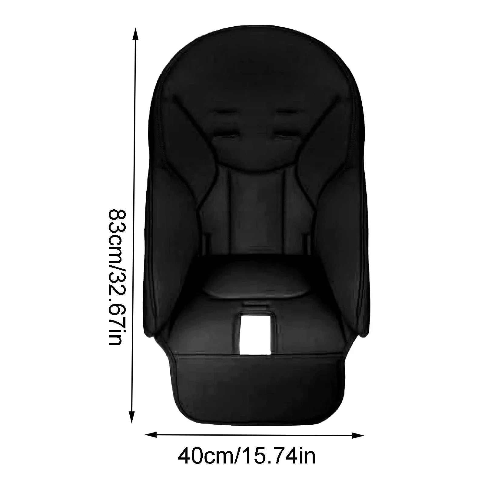 SoftSeat | Kinderstoelhoes PU Leer Baby - Zacht Zitkussen met Voering voor Kinderen