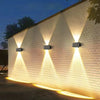 Solar Wandlamp Buiten met IP65 Waterdichte LED Verlichting en Zonne-energie