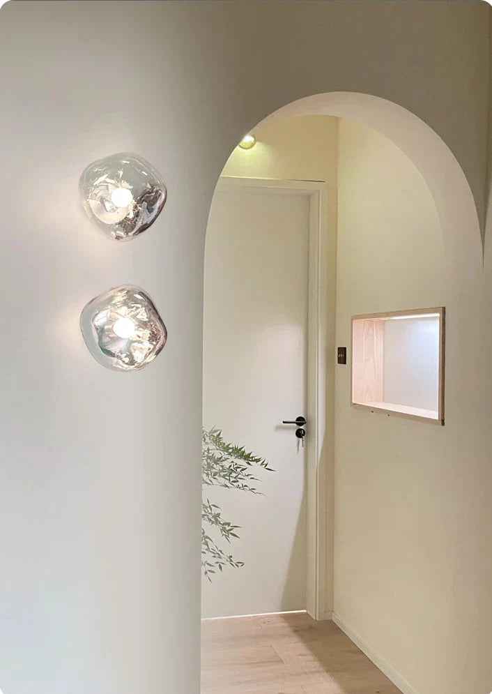 Space Glass Wandlamp