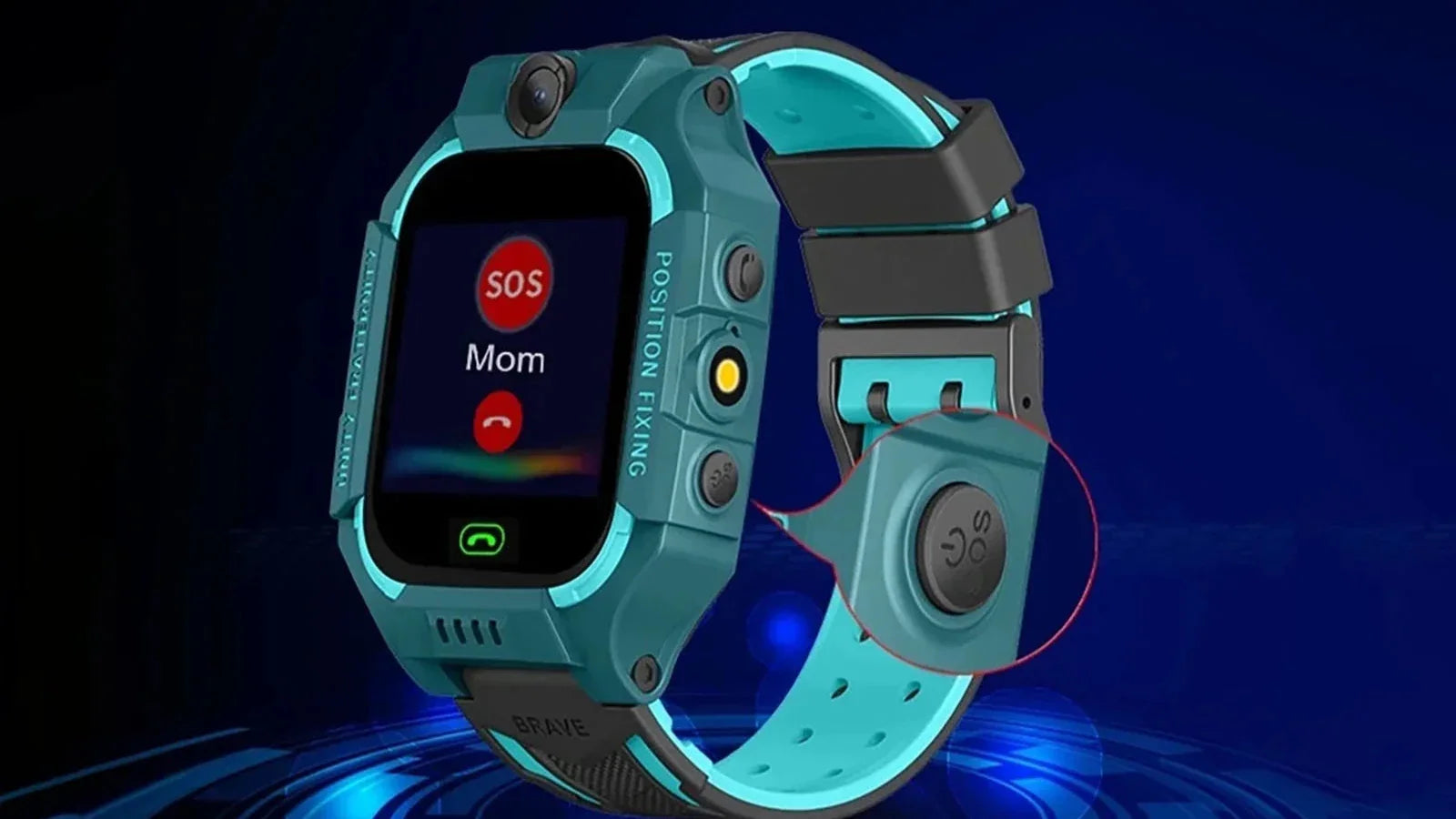 KidGuard  - Gadget Kinder GPS Horloge Met Locatie En Belfunctie