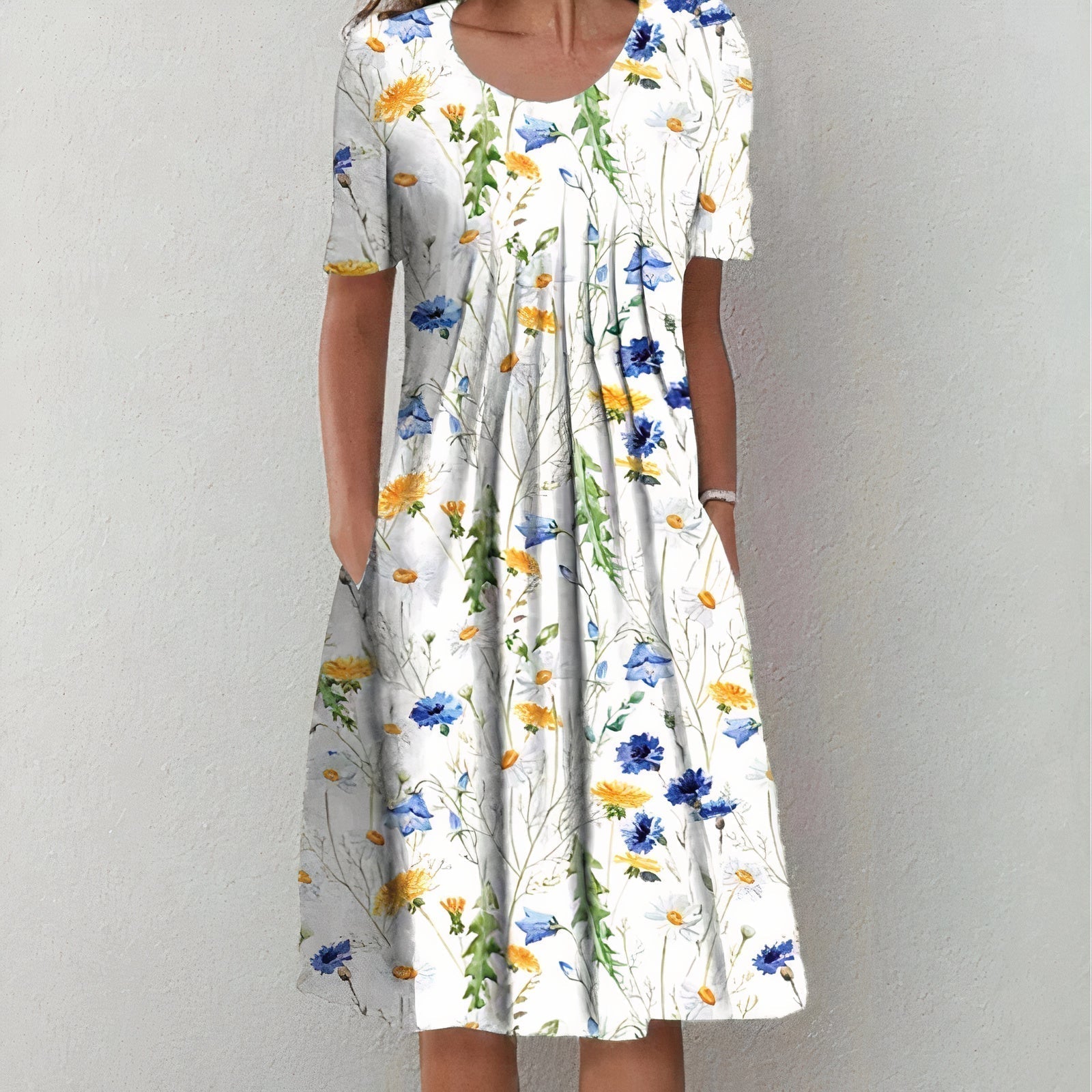 Stijlvolle jurk met tijdloos design voor vrouwen | Perfect voor lente/zomer