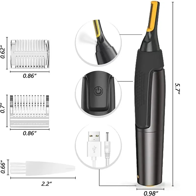 StyloTrim | Multifunctionele Precisietrimmer | Compact & Waterdicht | Perfect voor Onderweg
