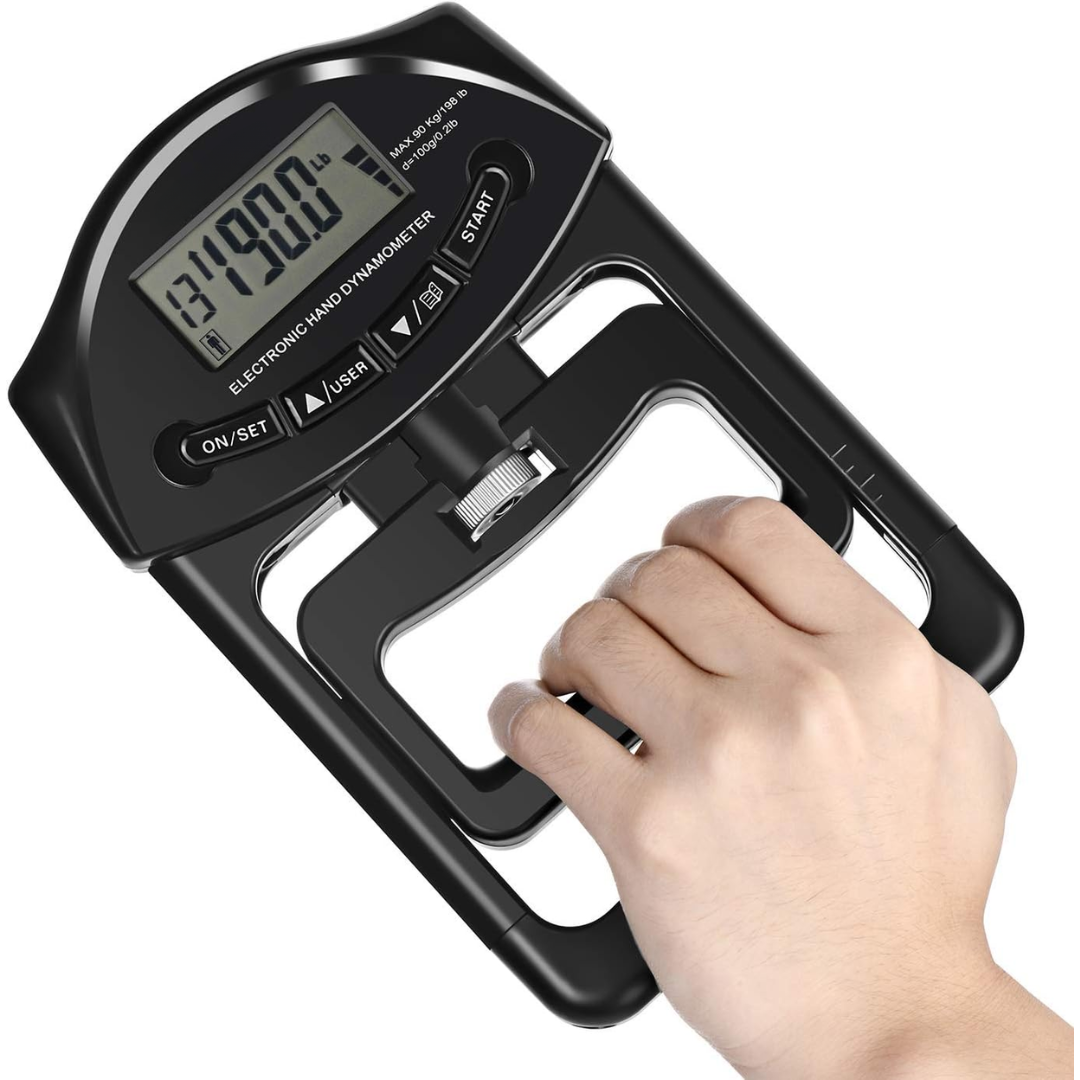 Gripmaster Digital Hand Dynamometer – Precise Grip Strength Meter up to ...