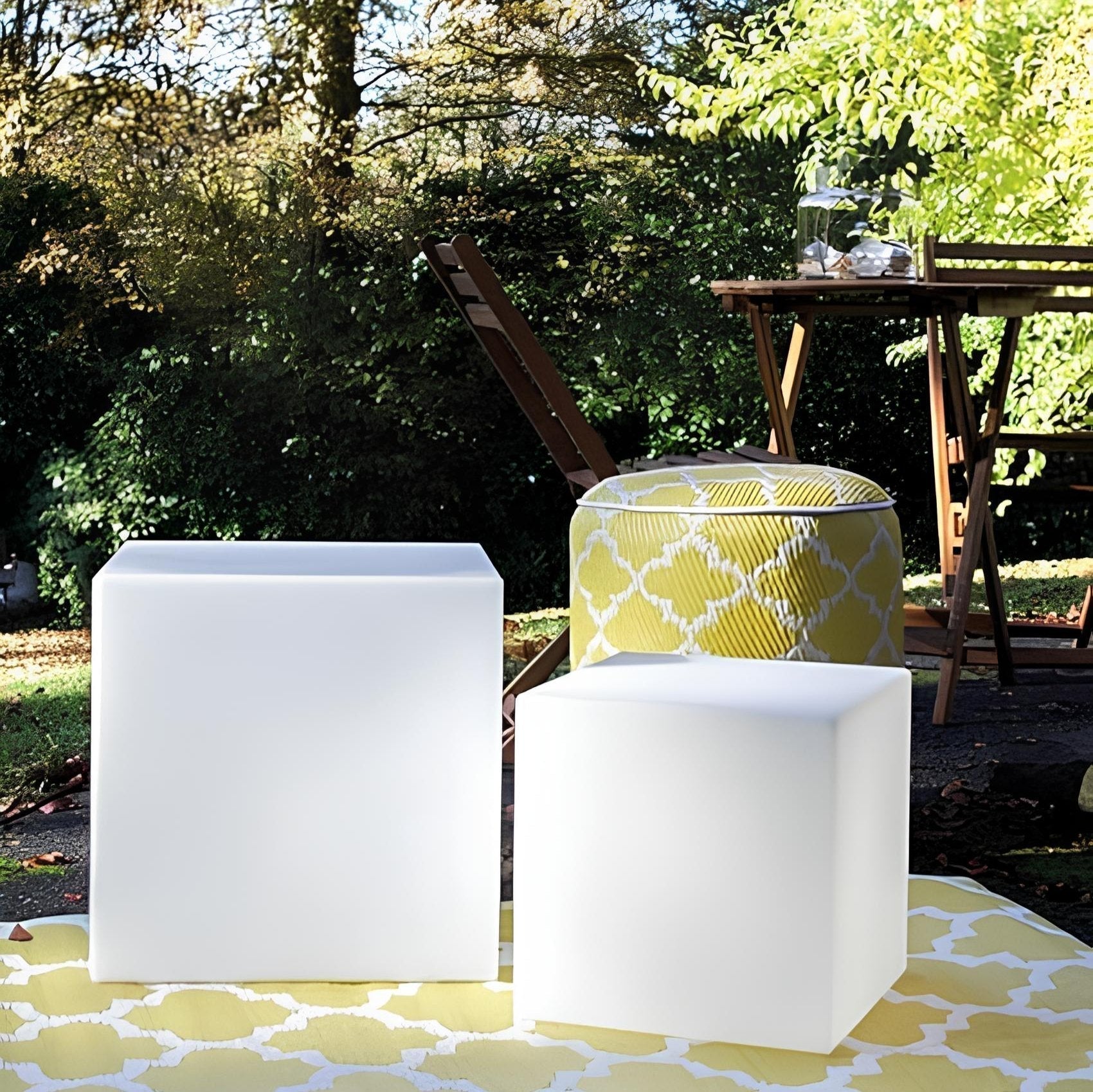 CubeLight – Moderne LED Kubus voor Stijlvolle Tuin- & Padverlichting