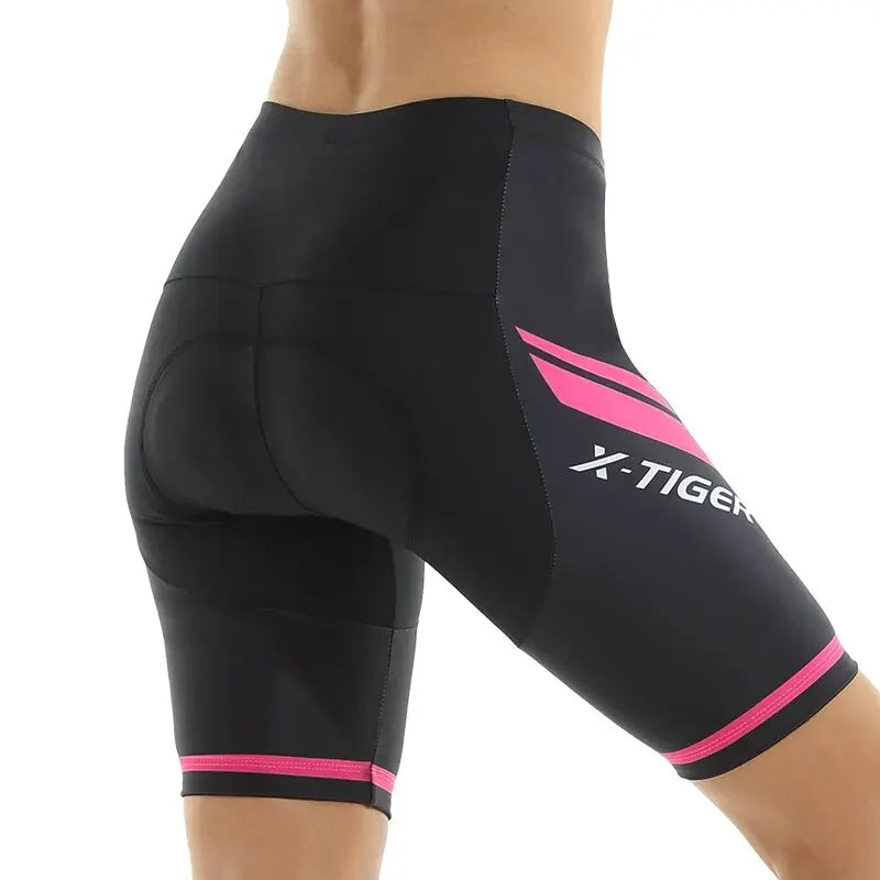 Dames Fietsbroek – 3D Gel Zeem en Ademende Sportpasvorm