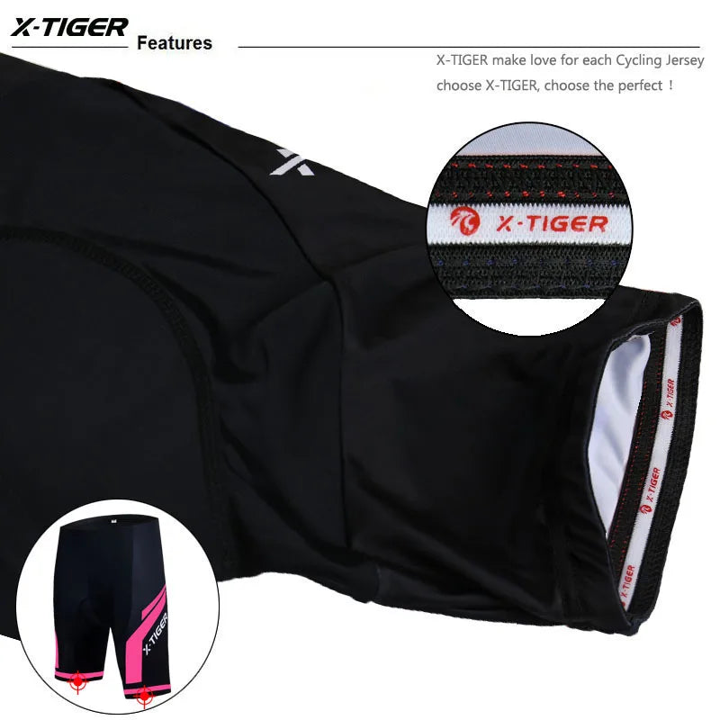 Dames Fietsbroek – 3D Gel Zeem en Ademende Sportpasvorm
