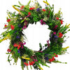 Natuurlijke Bloemenkrans met Texas Wilde Bloemen