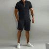 Zomerset Heren – Luxe Polo & Korte Broek Set – Ademend, Comfortabel & Stijlvol