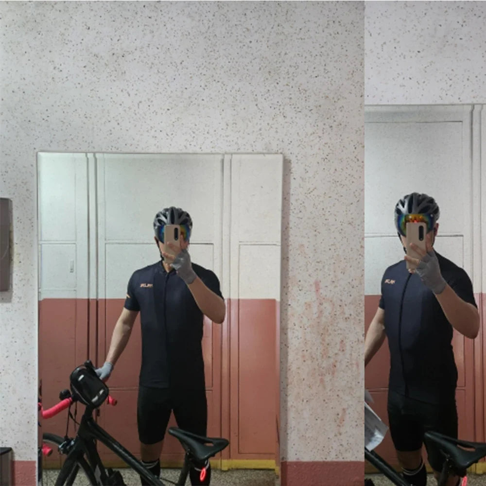 Velonex Wielertrui Set Heren Zomer met 19D Gel Zeem - Ademende Fietsset met Korte Mouw en Mesh Panelen - Sneldrogend, Maat S tot XXL
