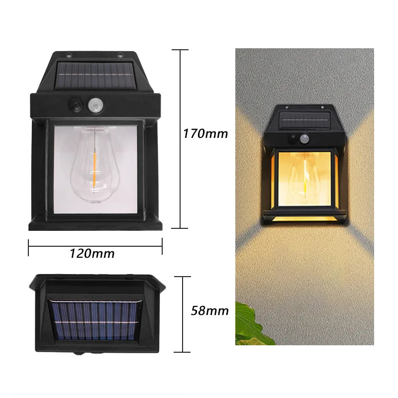 SolarGlow™ Buitenlamp – Duurzaam licht voor elke buitenruimte!