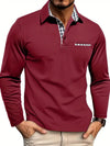 Charel | Heren Poloshirt met Lange Mouwen - Stijlvol en Comfortabel