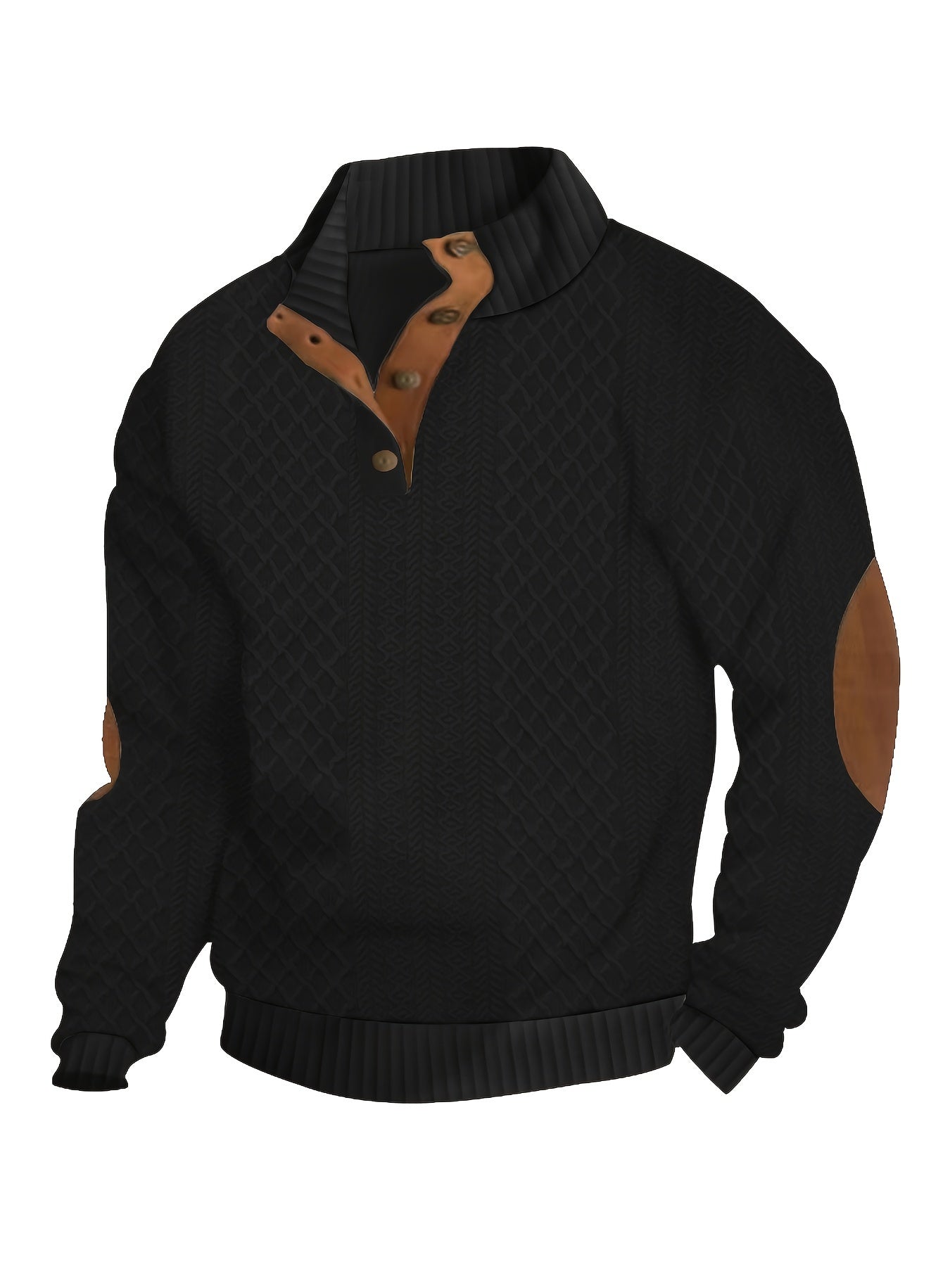 Sweatshirt Met Halve Rits Opstaande Kraag - Regular Fit - Modera - MD 82 - Essential in Meerdere Kleuren