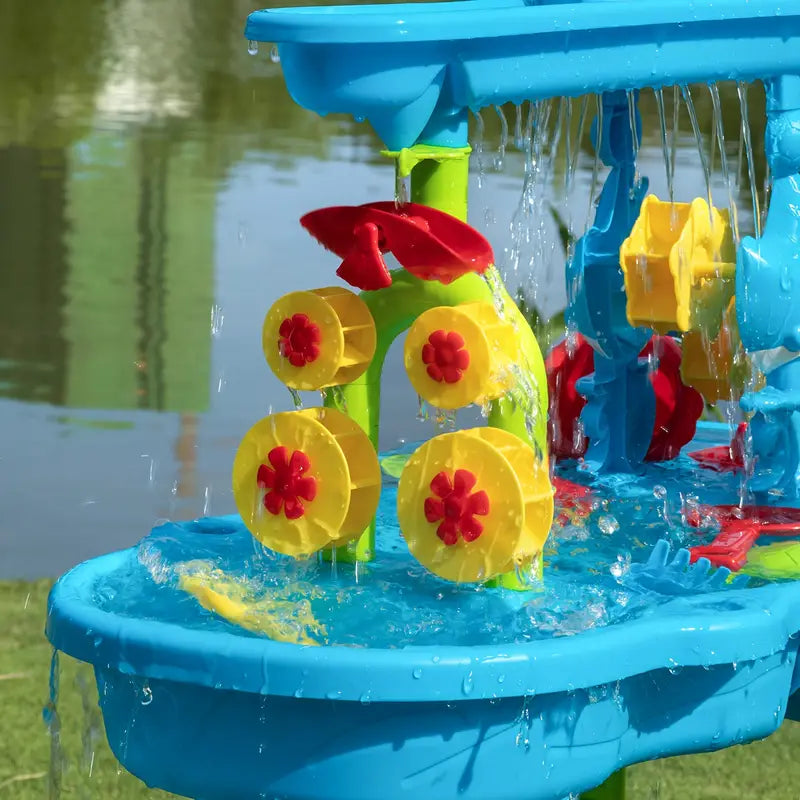 SplashTower - 3-laagse zand- en watertafel voor kinderen