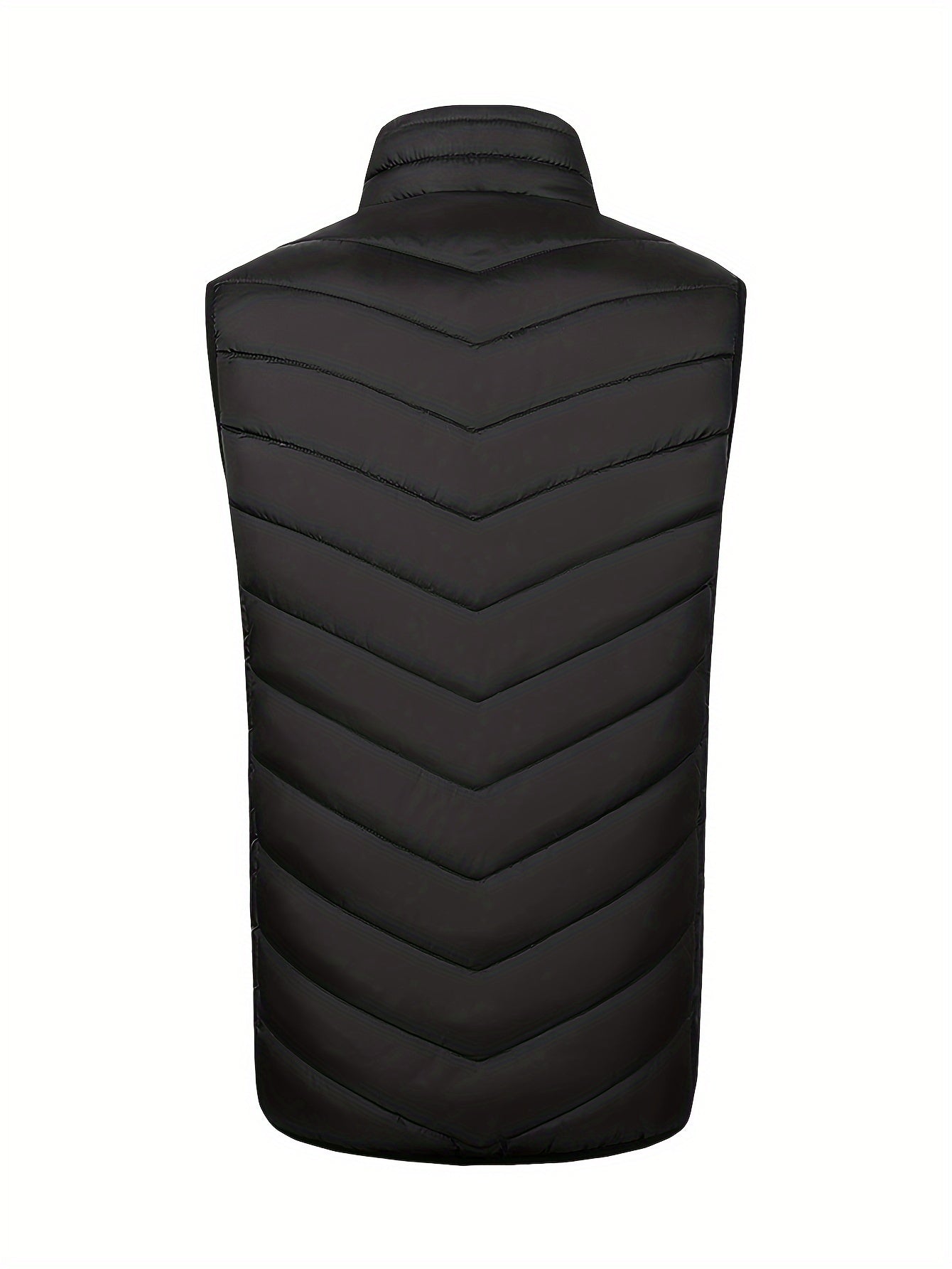 Verwarmd Vest, USB Oplaadbare Verwarmde Bodywarmer Voor Mannen En Vrouwen, 3 Verstelbare Temperatuur Verwarmde Jas Voor Mannen/Vrouwen, Wasbaar Verwarmd Vest Voor Motorvissen SkiëN(Black,4XL