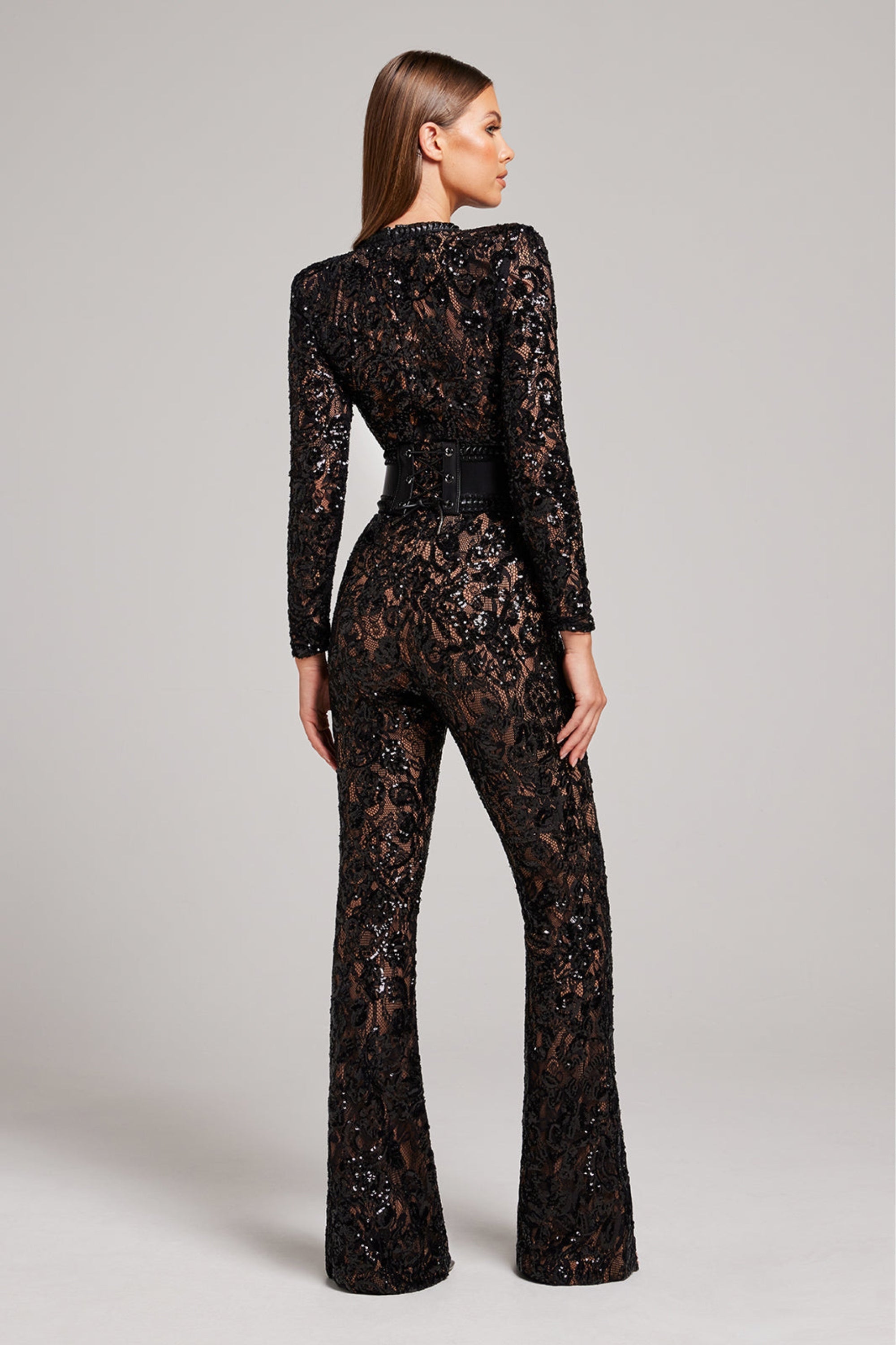 Lucia Elegante Kanten Jumpsuit