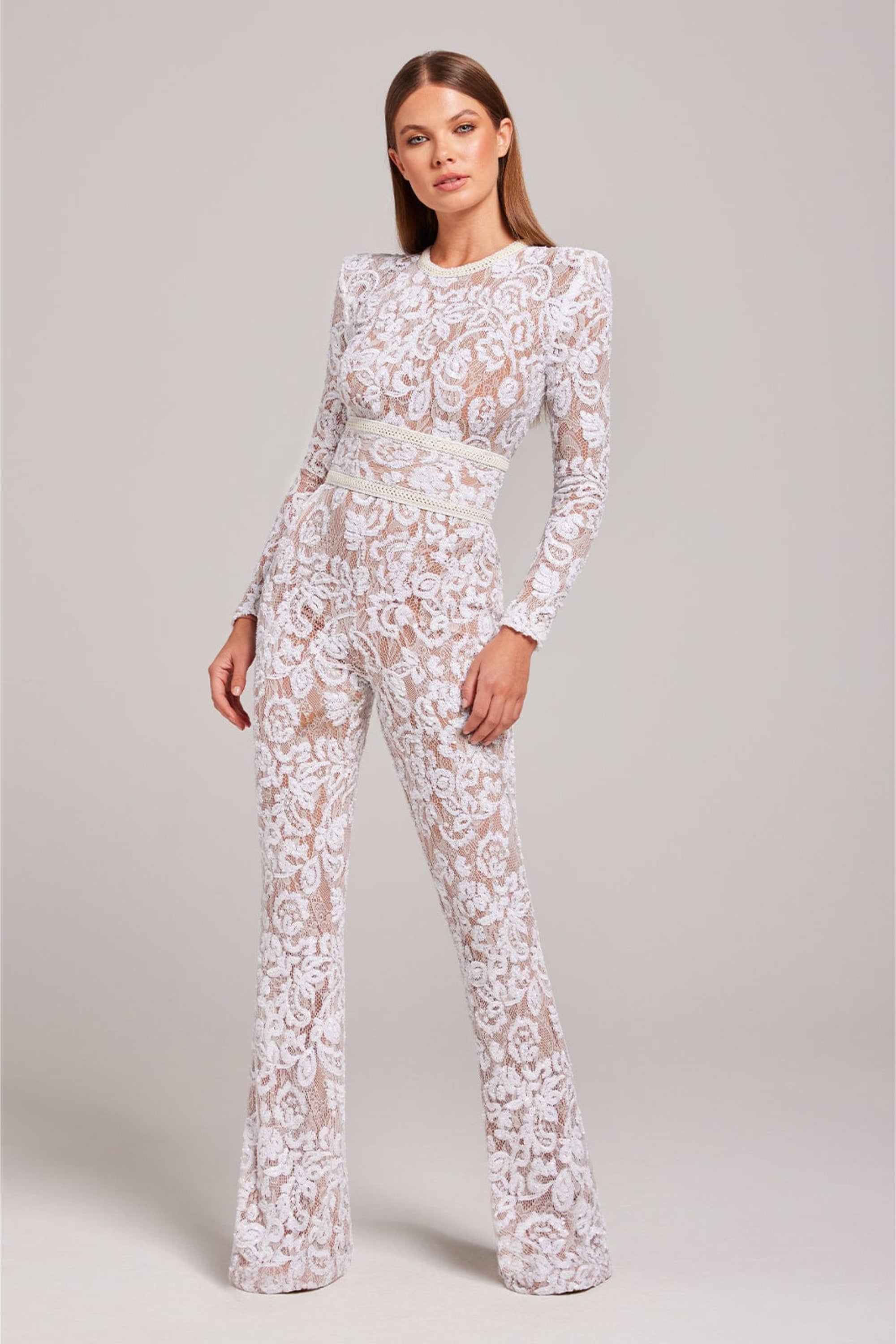 Lucia Elegante Kanten Jumpsuit