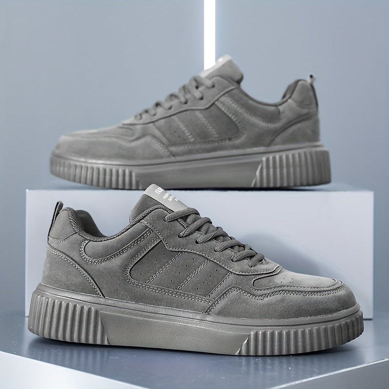 Suede Lo Sneaker 218 | Strakke Lage Sneakers - Casual Vetersluiting & Antislip voor Alle Seizoenen - Essential