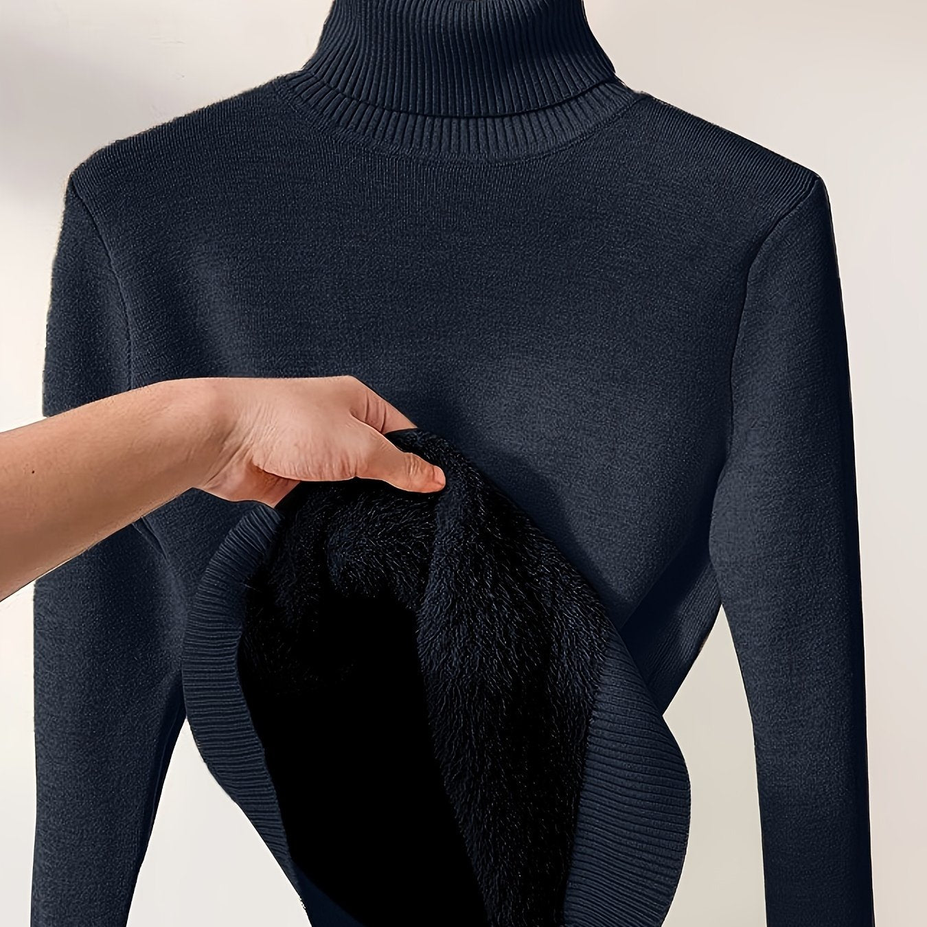 Trui | Regular Fit | Gebreide Turtle Neck - Thermische Warmte - Ideaal voor Koude Seizoenen