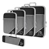 Kompressie Reisorganisers | Slimme Inpakoplossing | Ruimtebesparende Bagage Cubes | Perfect Voor Vakanties & Zakenreizen | 5-delig Set | Lichtgewicht & Duurzaam | Maximale Ruimtebesparing | Avontuurlijke Reiskompanen