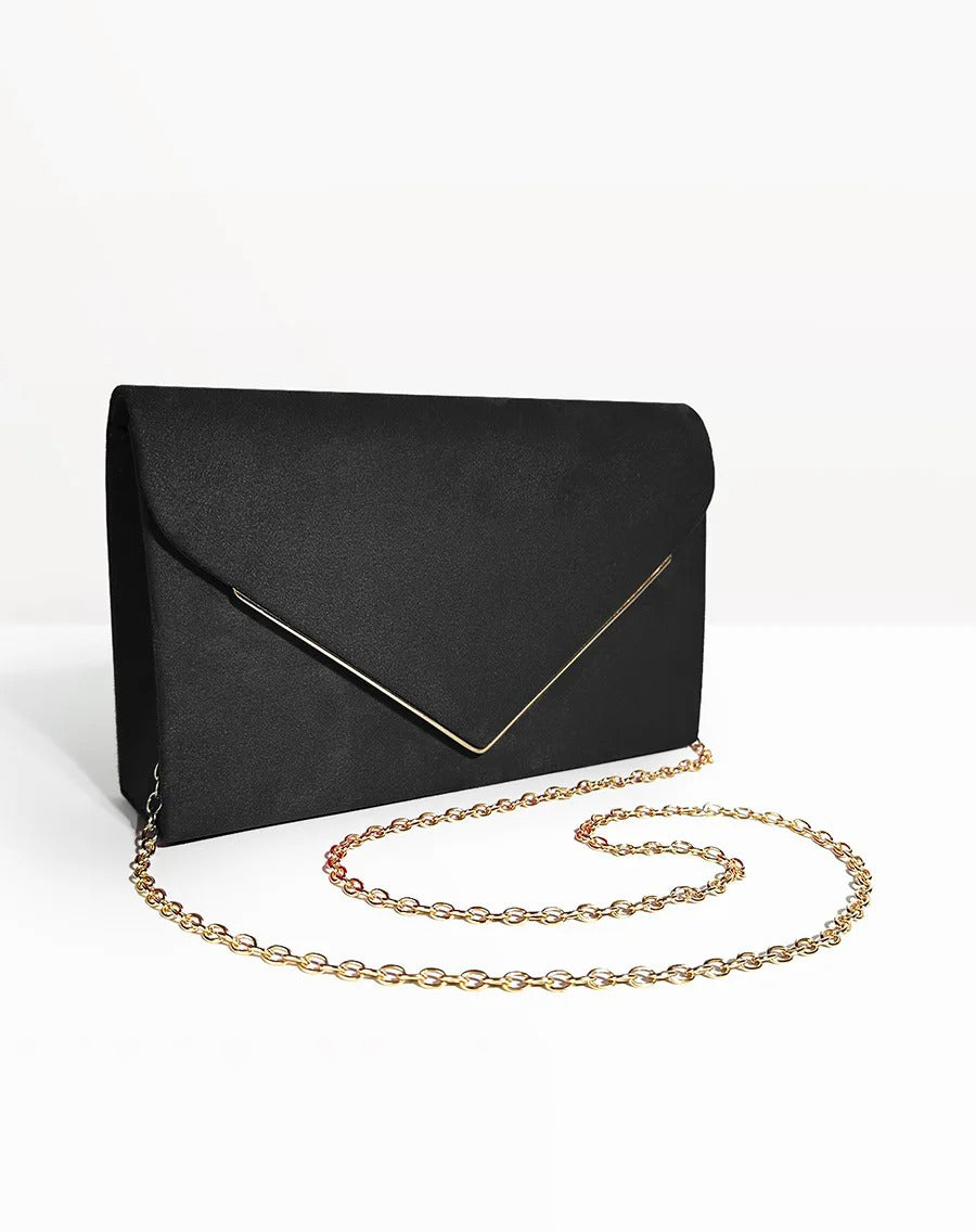 Segreto Suède-stijl Fluwelen Envelop Handtas