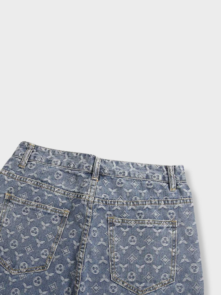 Visconte | American Jacquard Jeans Dames