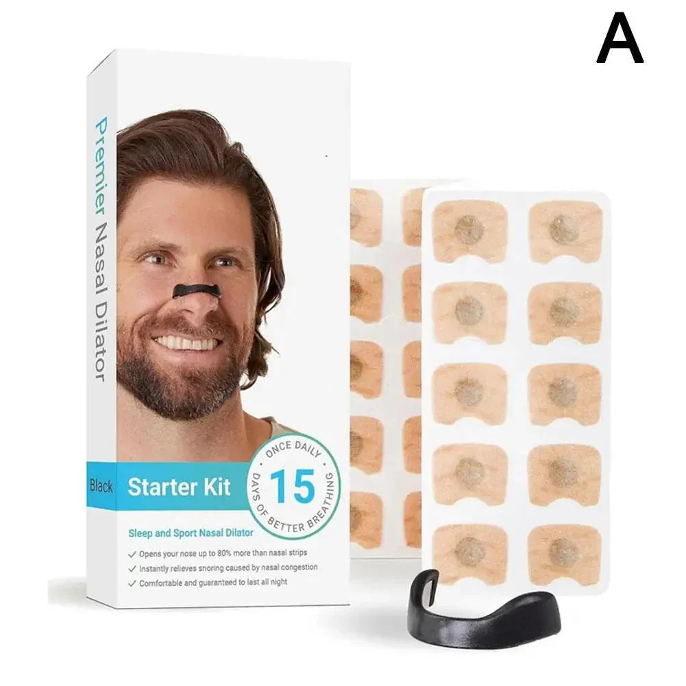 AirBreathe Neusstrips | Ademhaling | Magnetische neustrips voor beter slapen en ademhalen