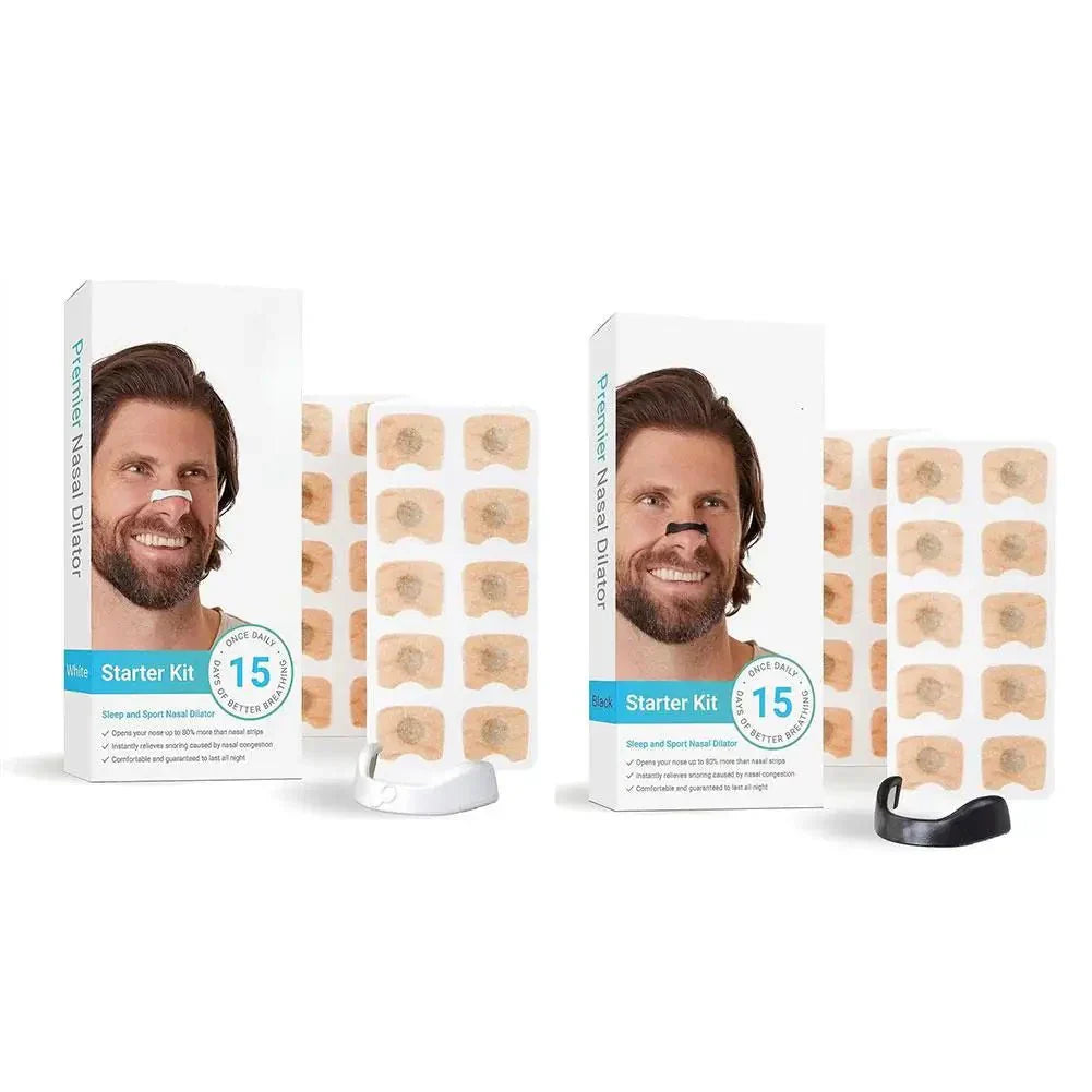AirBreathe Neusstrips | Ademhaling | Magnetische neustrips voor beter slapen en ademhalen