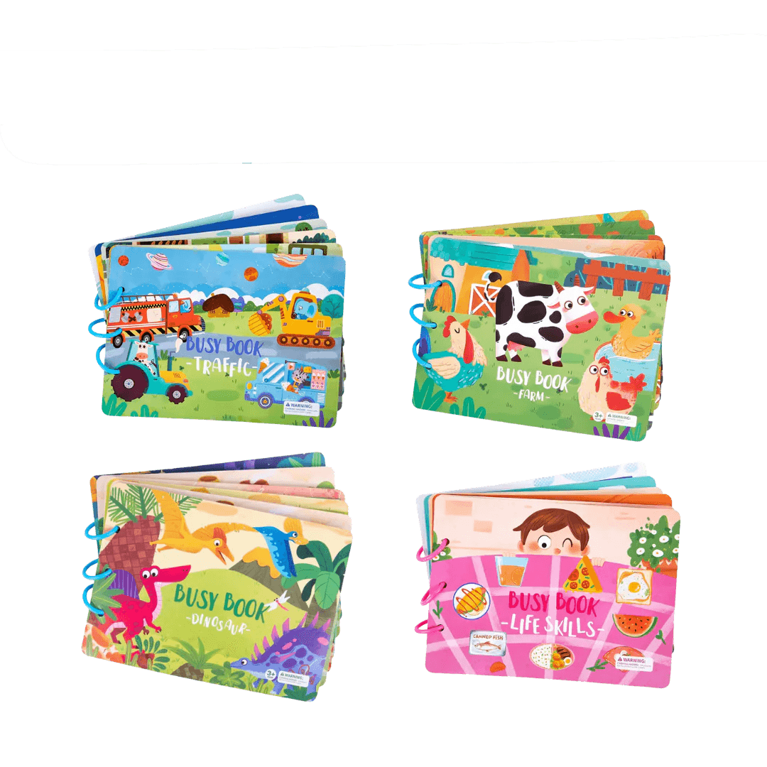 BusyBook™ - Zintuigenboek voor kinderen