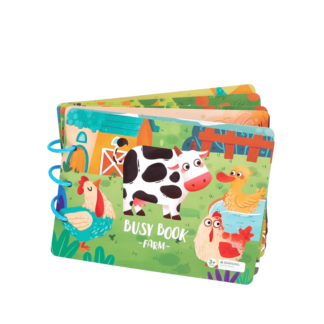 BusyBook™ - Zintuigenboek voor kinderen