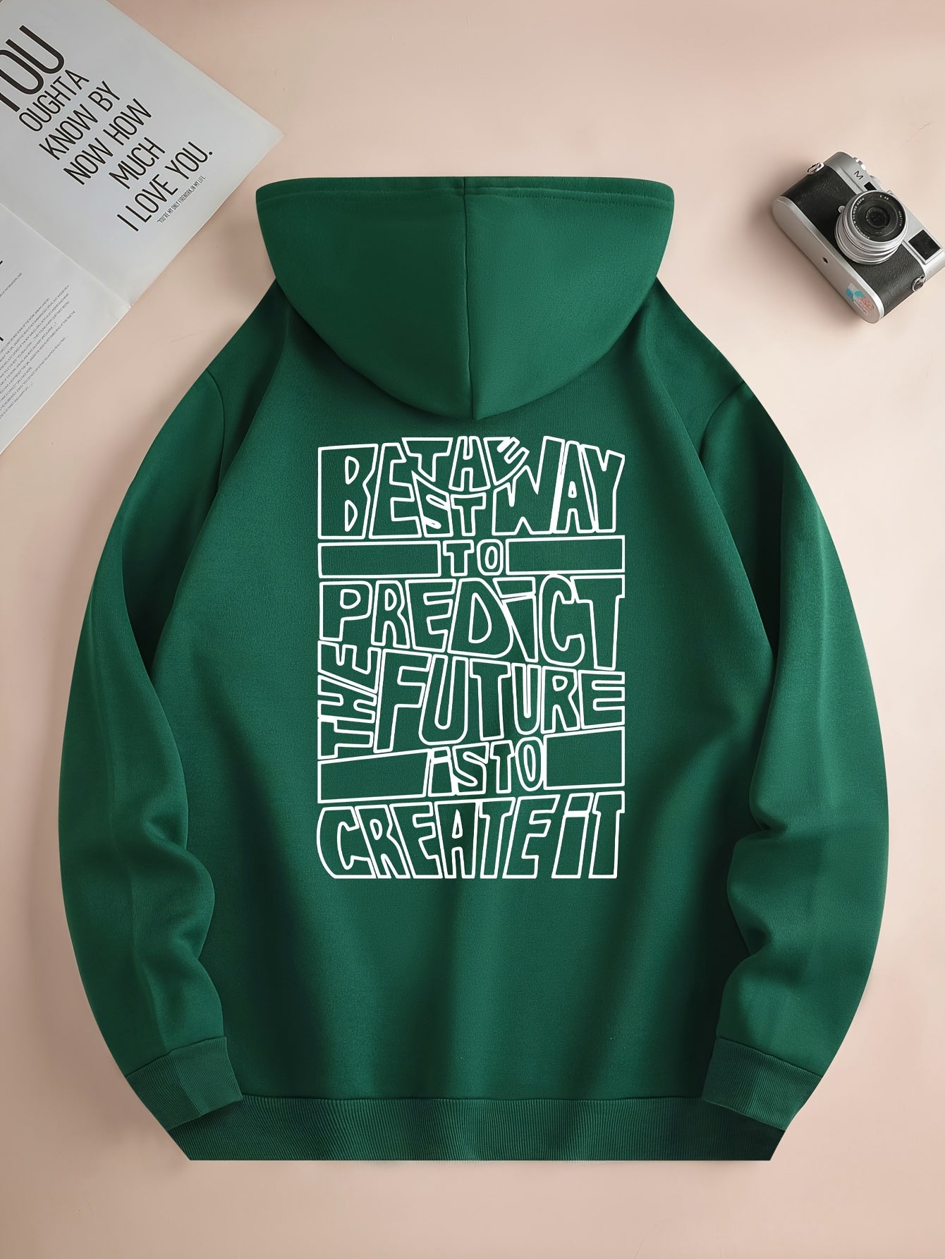 Golf Cross™ | Hoodie met Letterprint Heren | Loose fit | Dagelijks comfort - Kangaroezakken - Ideaal voor alle seizoenen