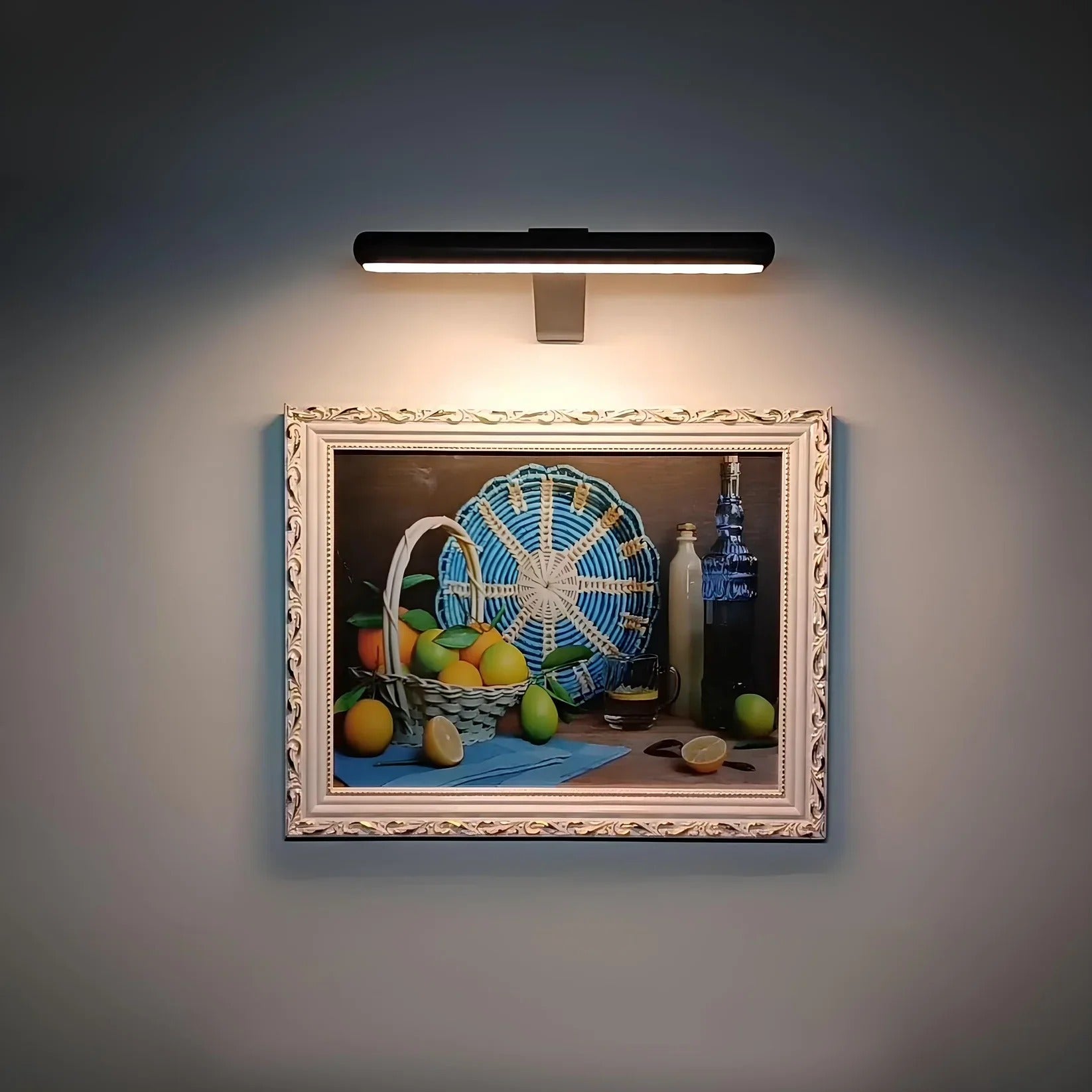 ArtGlow Draadloze LED Schilderijverlichting – Oplaadbare Wandlamp met Afstandsbediening, Dimbaar Licht