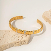 Visconte | Elegante Gouden & Steen Armband Bangles