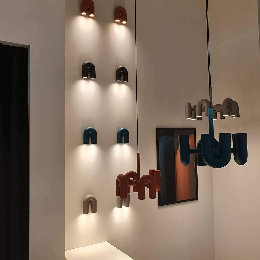 Cirqunova Moderne Led Kroonluchter Met Draaibare Lichtarmen