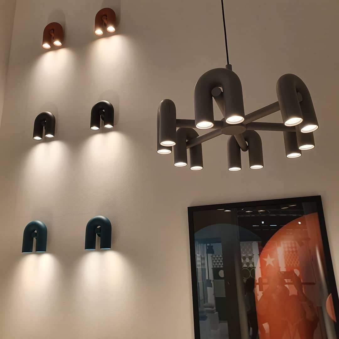 Cirqunova Moderne Led Kroonluchter Met Draaibare Lichtarmen