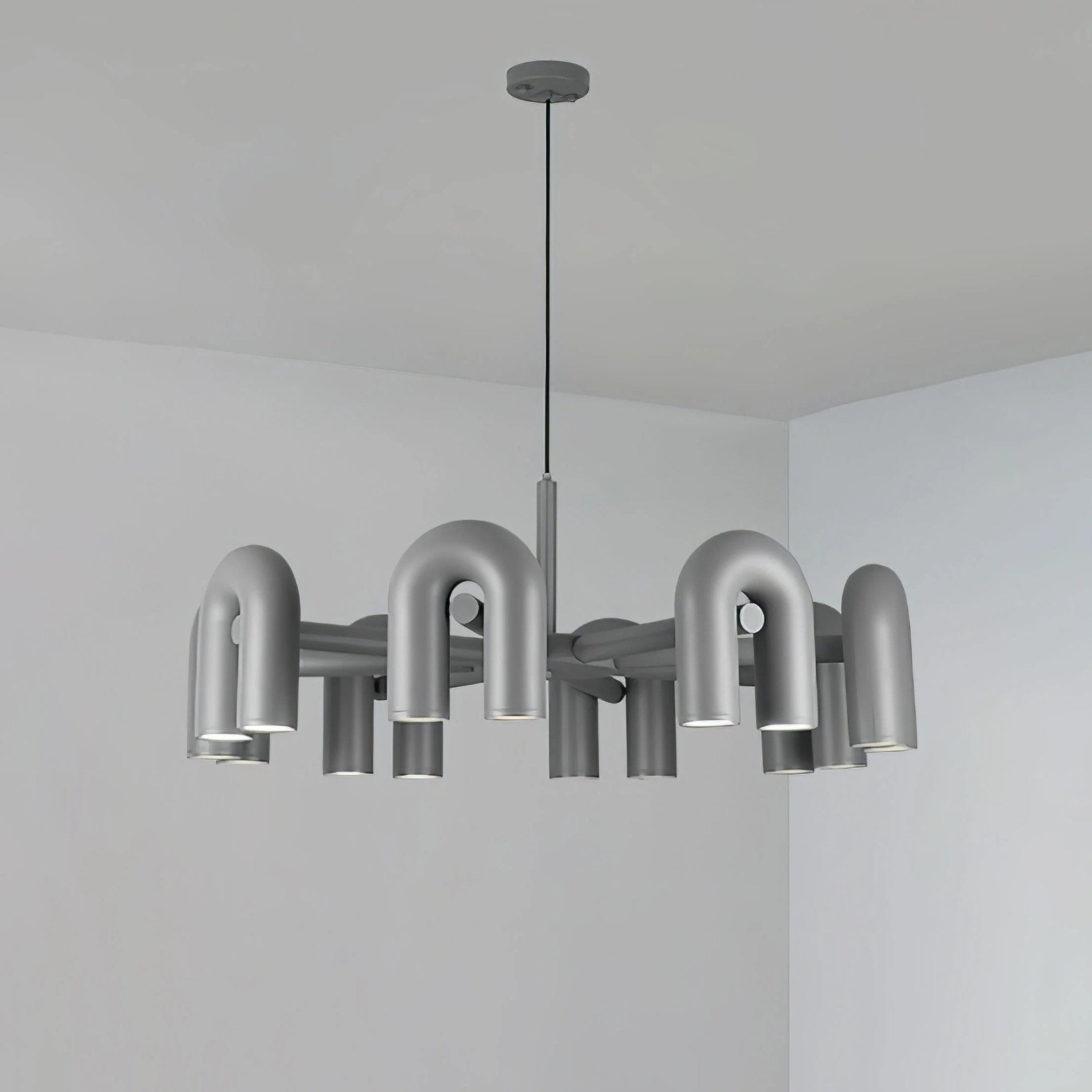 Cirqunova Moderne Led Kroonluchter Met Draaibare Lichtarmen