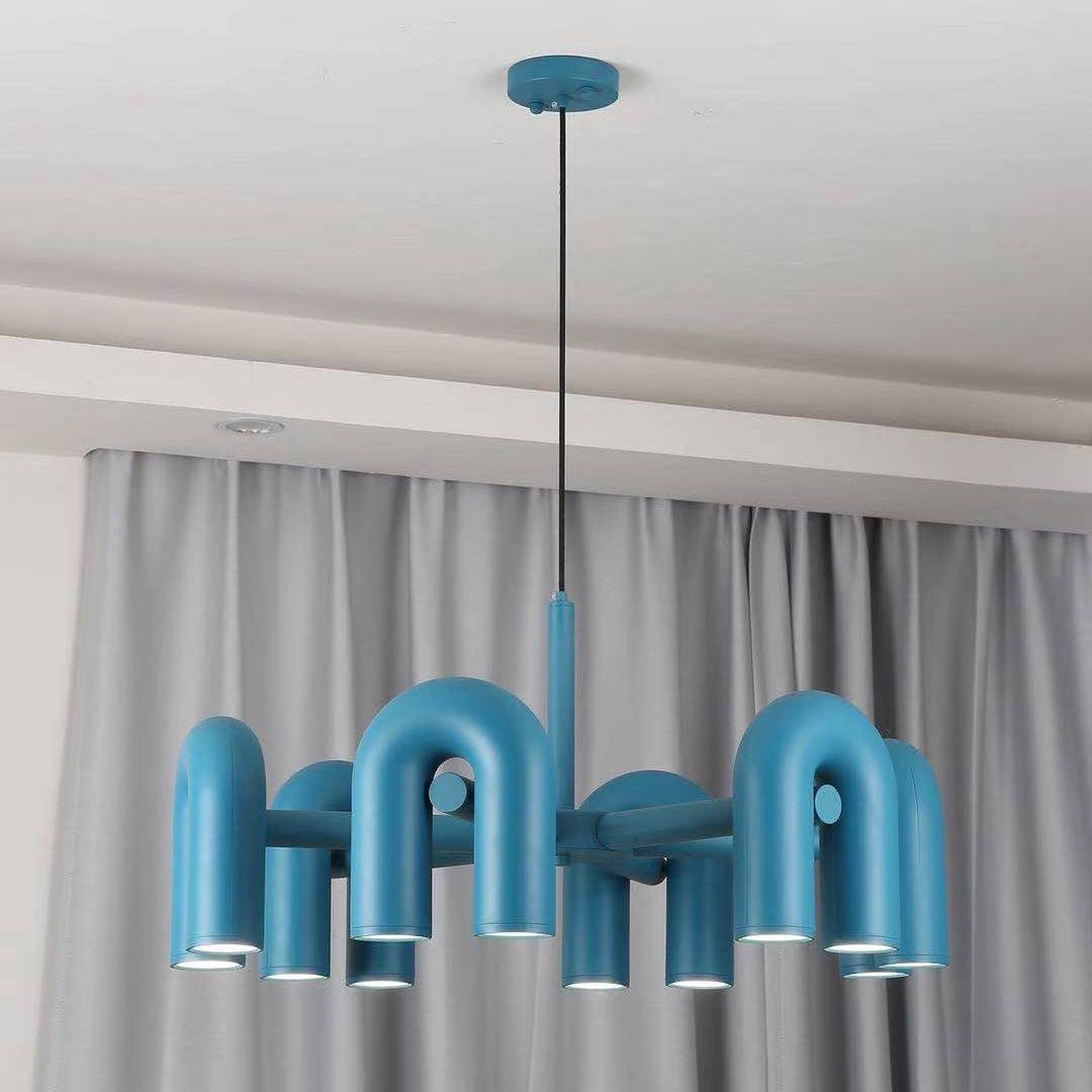 Cirqunova Moderne Led Kroonluchter Met Draaibare Lichtarmen
