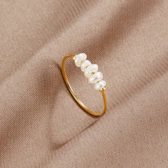 Mikado - Classic Pearl Ring - Visconte